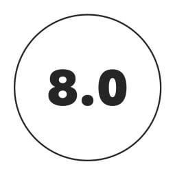 8.0 mm