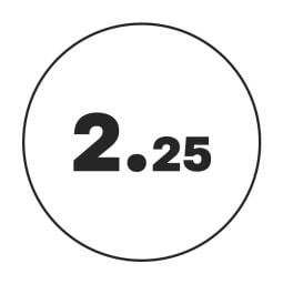 2.25 mm