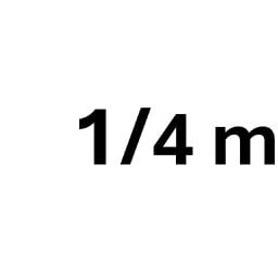 1/4 m (50cmx90cm)