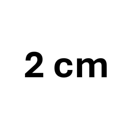2 cm