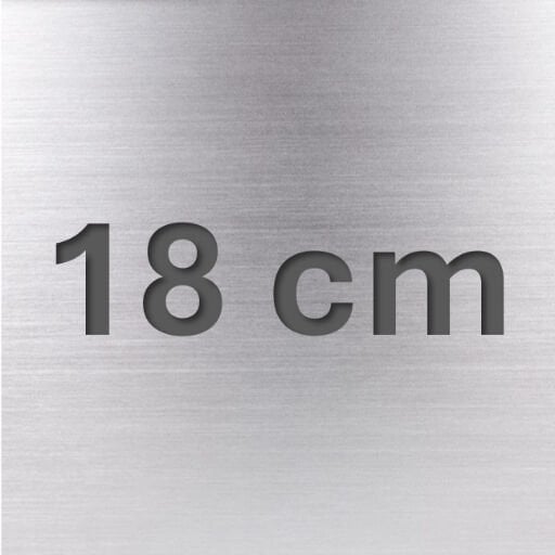 18 cm