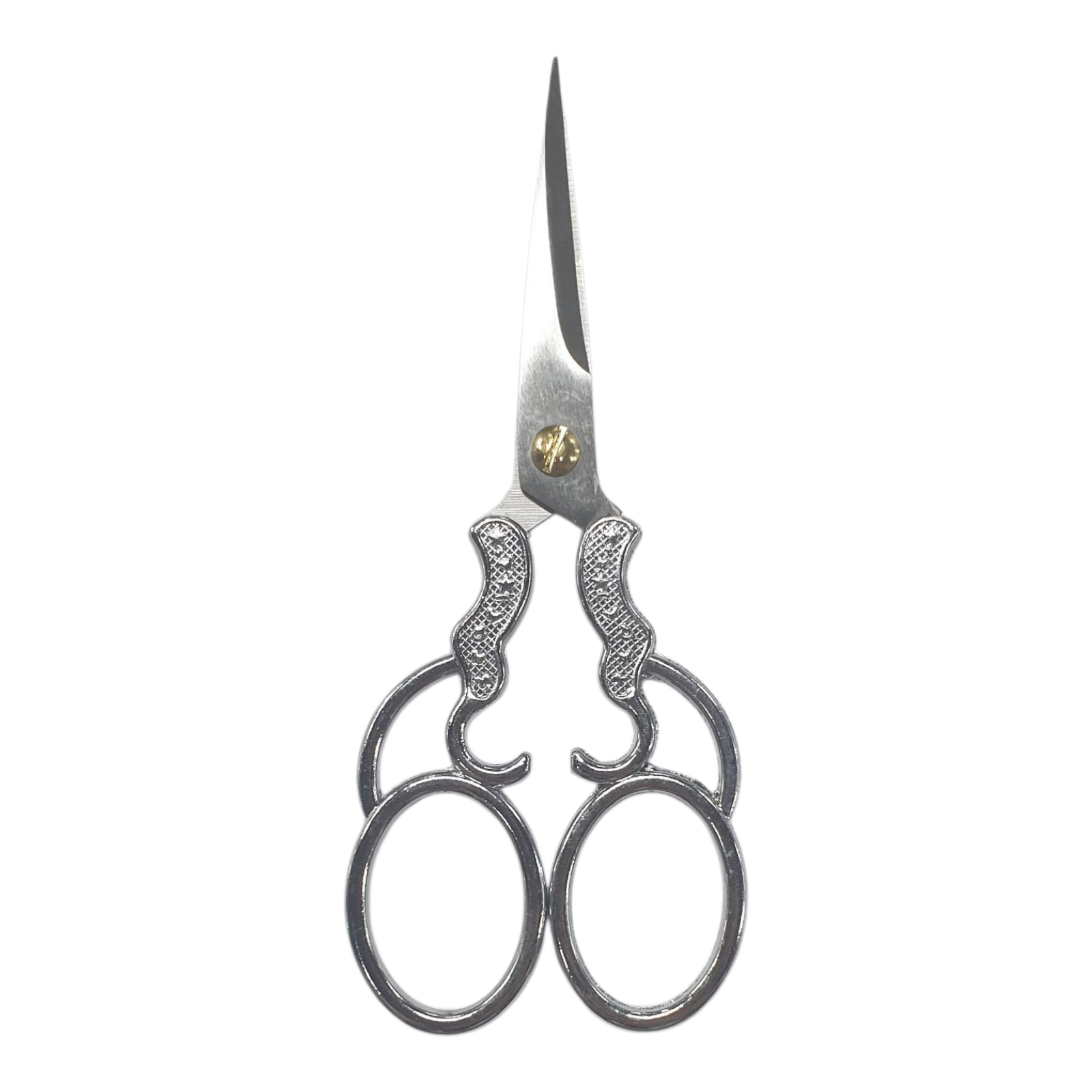 RETRO NAKIŞ MAKASI - GÜMÜŞ RENK