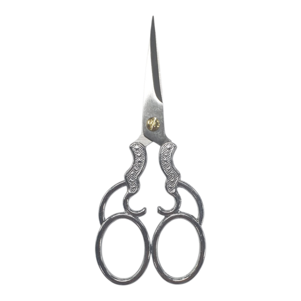 RETRO NAKIŞ MAKASI - GÜMÜŞ RENK