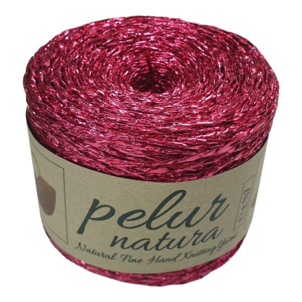 METALİK KAĞIT İP FUŞYA