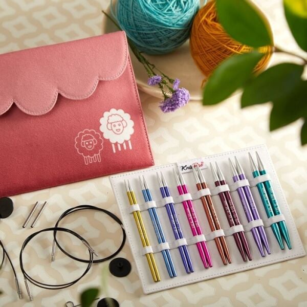 KNITPRO ZING DELUXE 10cm MİSİNALI ŞİŞ SETİ