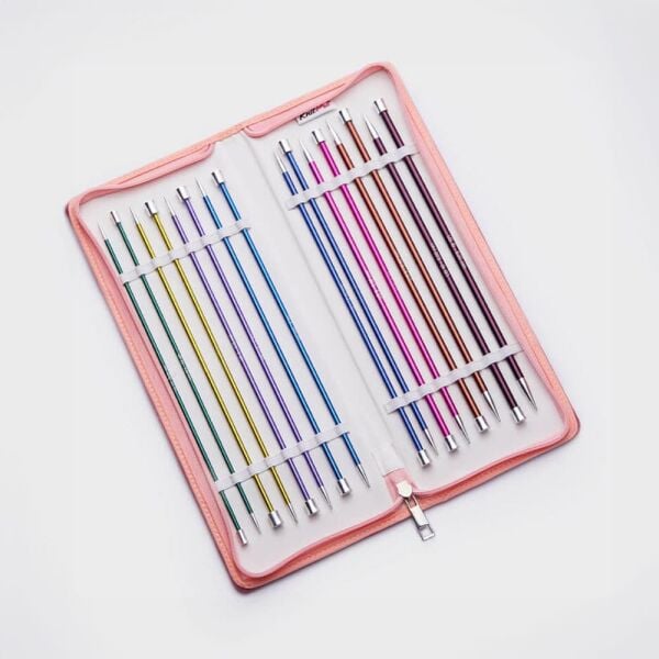 KNITPRO ZING 35 cm DÜZ ŞİŞ SETİ