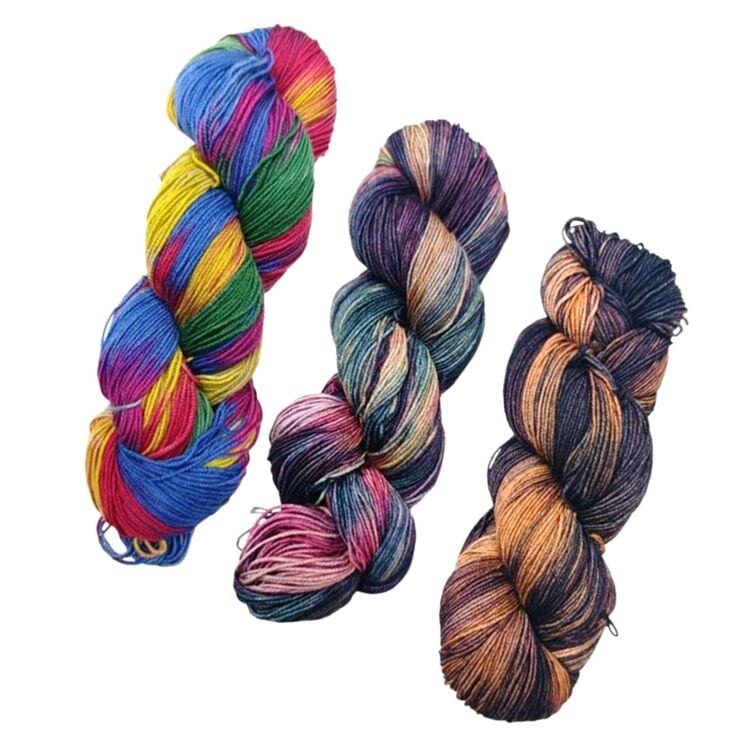 GAZZAL İHRAÇ FAZLASI EL BOYAMASI %75 YÜNLÜ ÖRGÜ İPİ