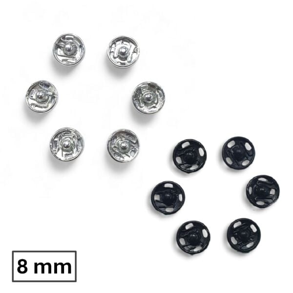 8mm METAL ÇITÇIT (6 adet)