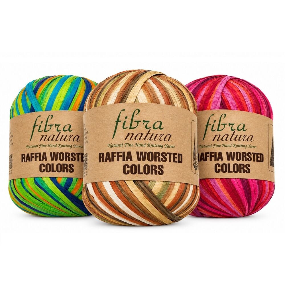 Fibra Natura Raffia Worsted Colors