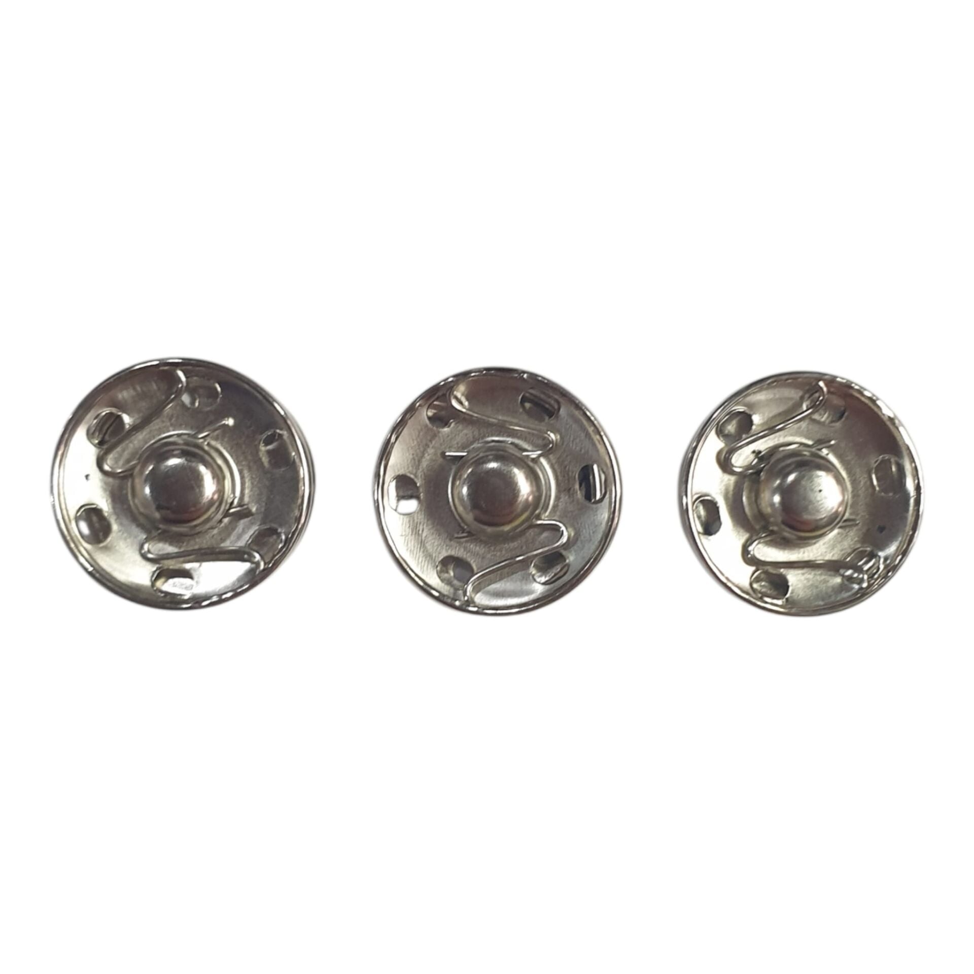 15 mm METAL ÇITÇIT (3 adet) Nikel