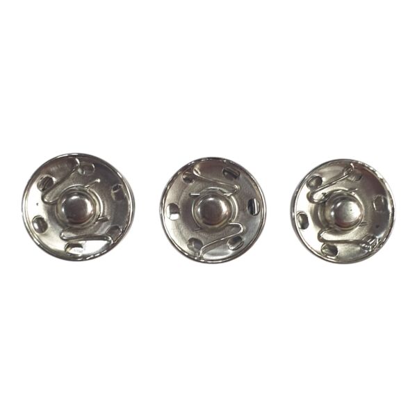15 mm METAL ÇITÇIT (3 adet) Nikel
