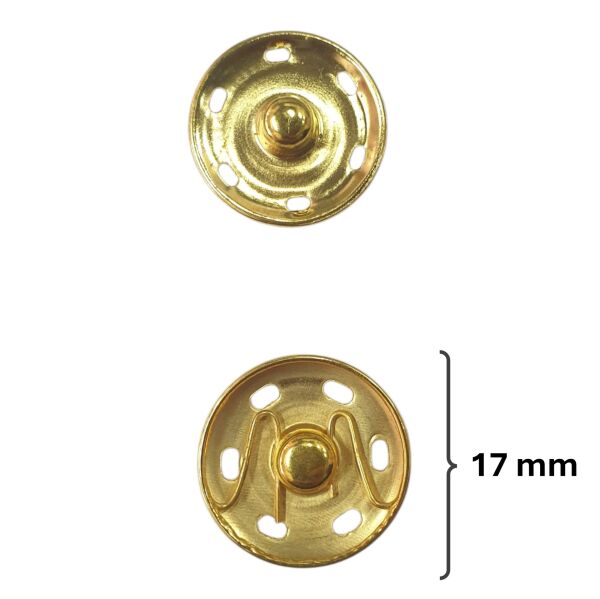 17 mm METAL ÇITÇIT Gold