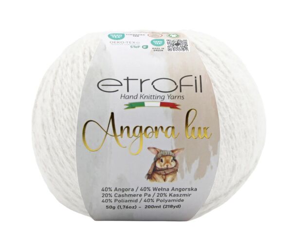 ETROFİL ANGORA LUX 70105 Kar Beyazı