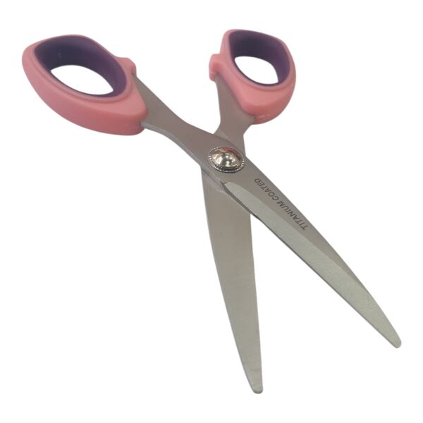 CIAS Titanyum Makas 5'' Pembe-Mor