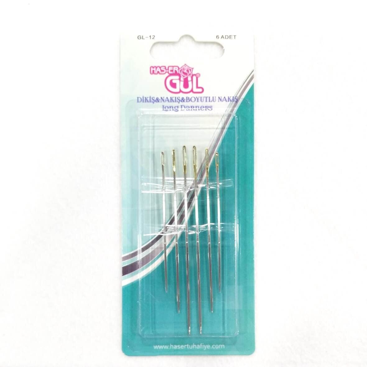 DİKİŞ NAKIŞ BOYUTLU NAKIŞ İĞNESİ GL-12