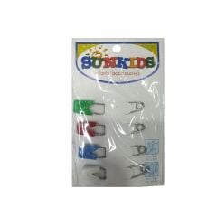PLASTİK BAŞLI ÇENGELLİ IĞNE BEBEK ÇENGELLİ IĞNESİ (5.5CM-4 ADET)