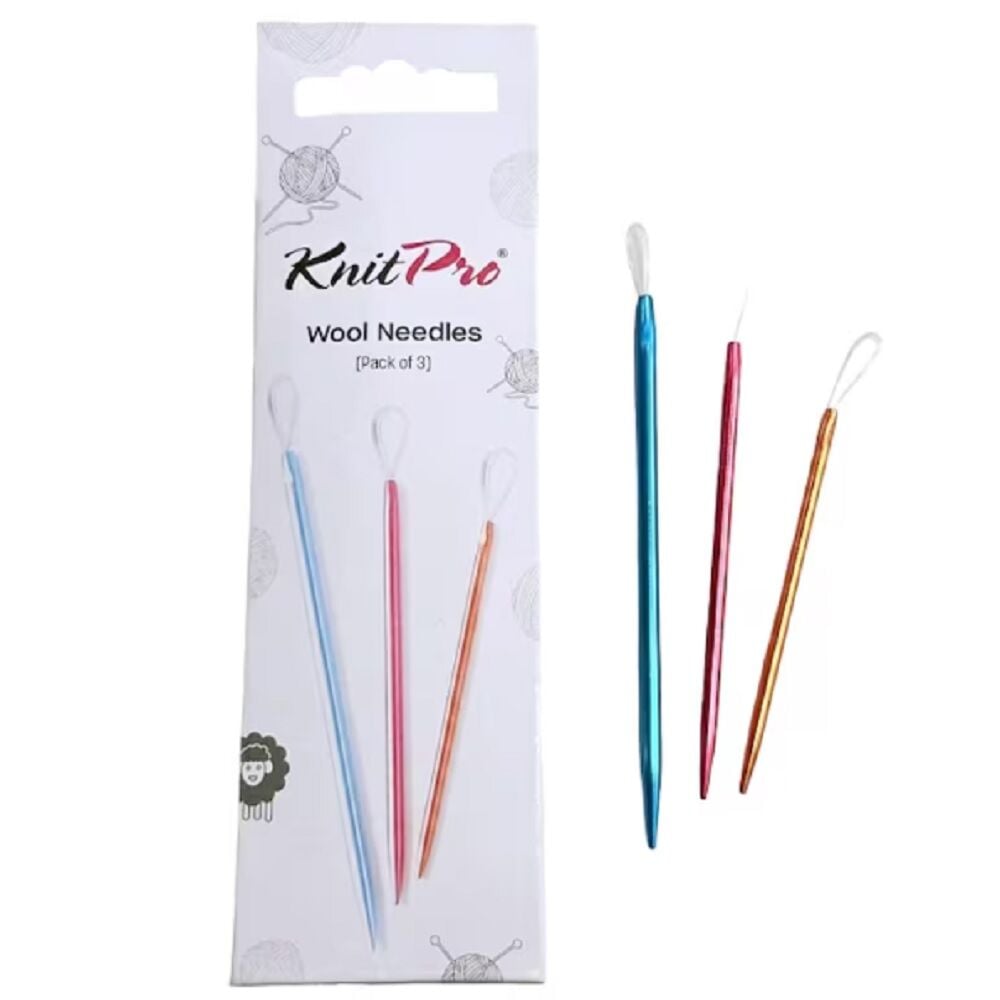 KnitPro Wool Needles - Yün İğnesi (3'lü)