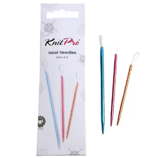 KnitPro Wool Needles - Yün İğnesi (3'lü)