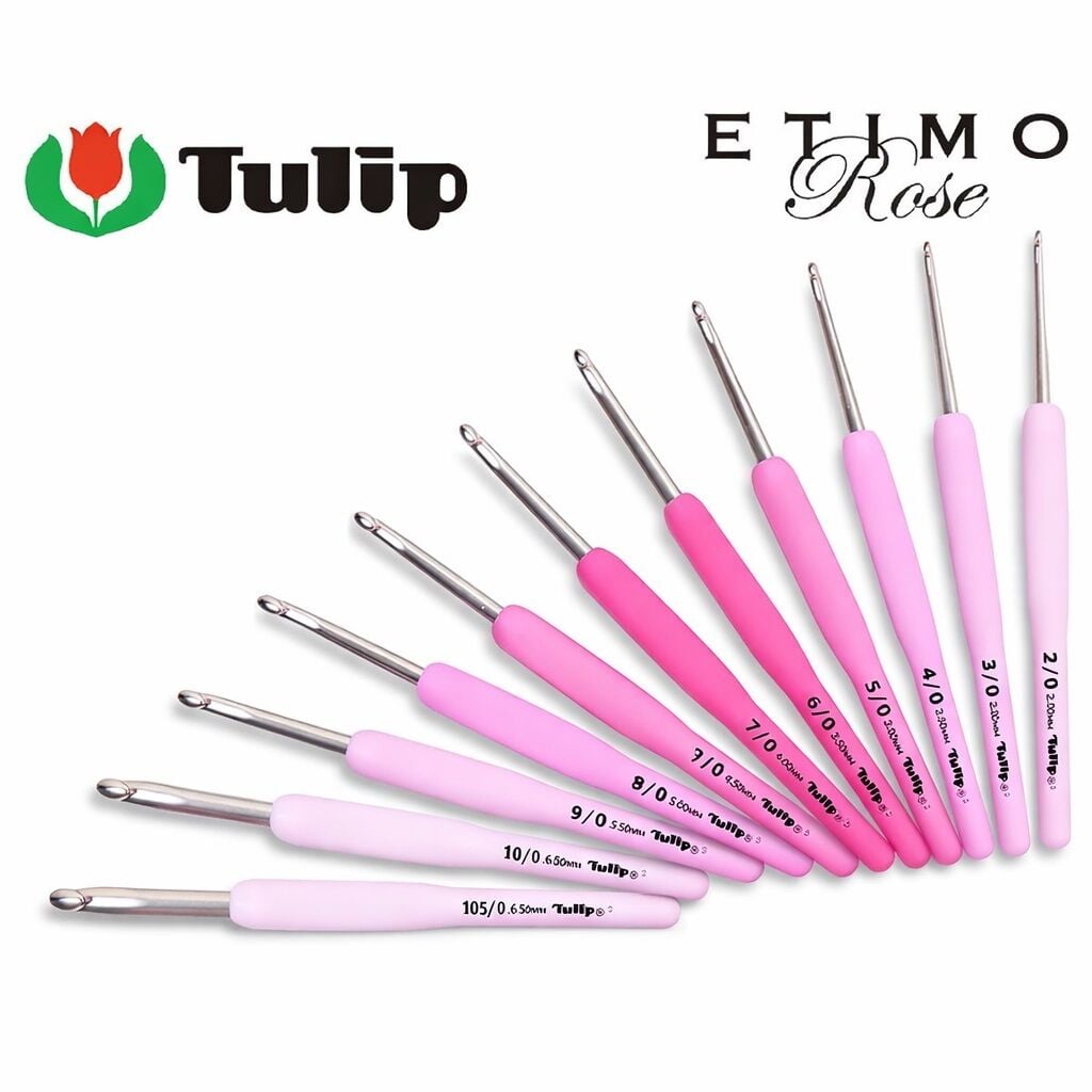 TULIP ETIMO ROSE SİLİKON SAPLI ÖRGÜ TIĞI