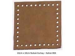 10X10 NUBUK KUMAŞ 004-KAHVE