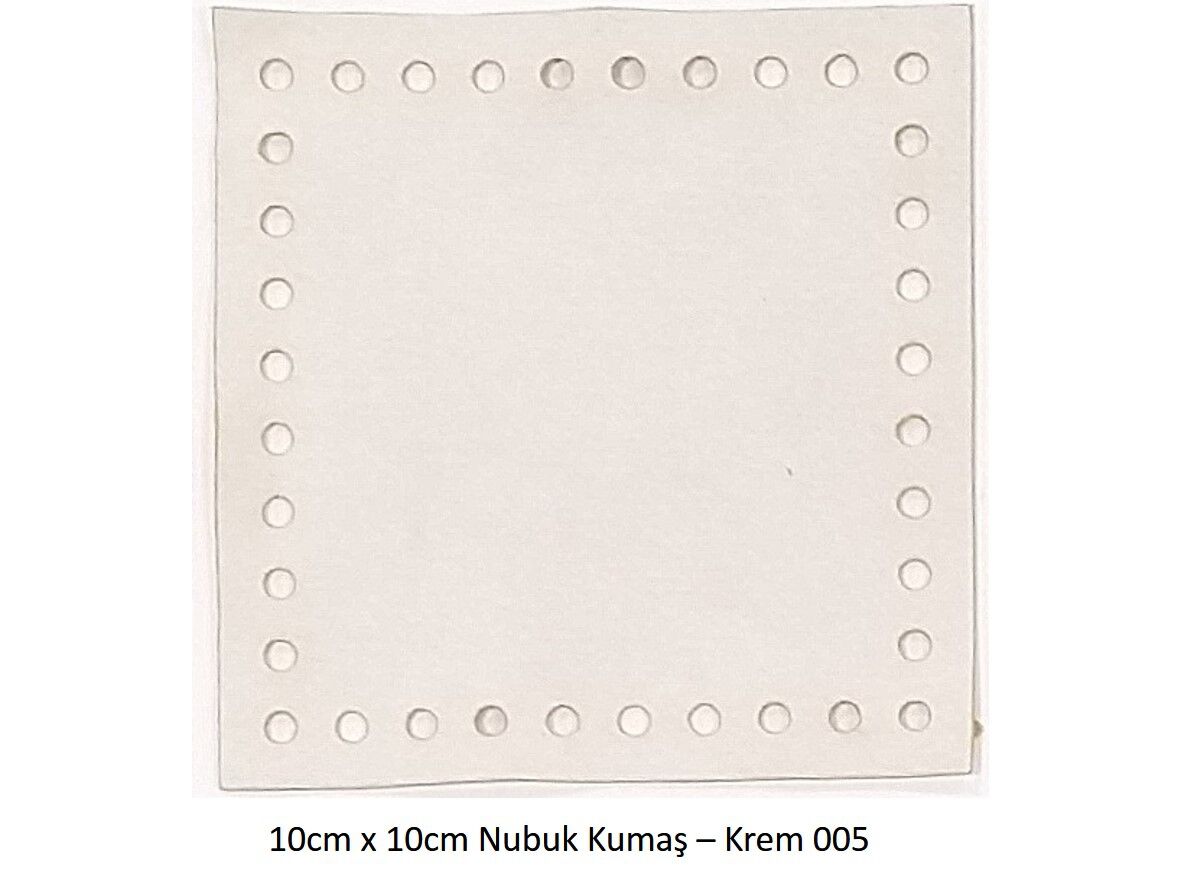 10X10 NUBUK KUMAŞ 005-KREM