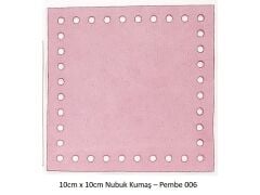 10X10 NUBUK KUMAŞ 006-PEMBE