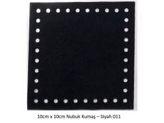 10X10 NUBUK KUMAŞ 011-SİYAH