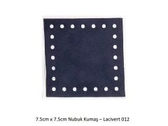 7.5X7.5 NUBUK KUMAŞ 012-LACİVERT