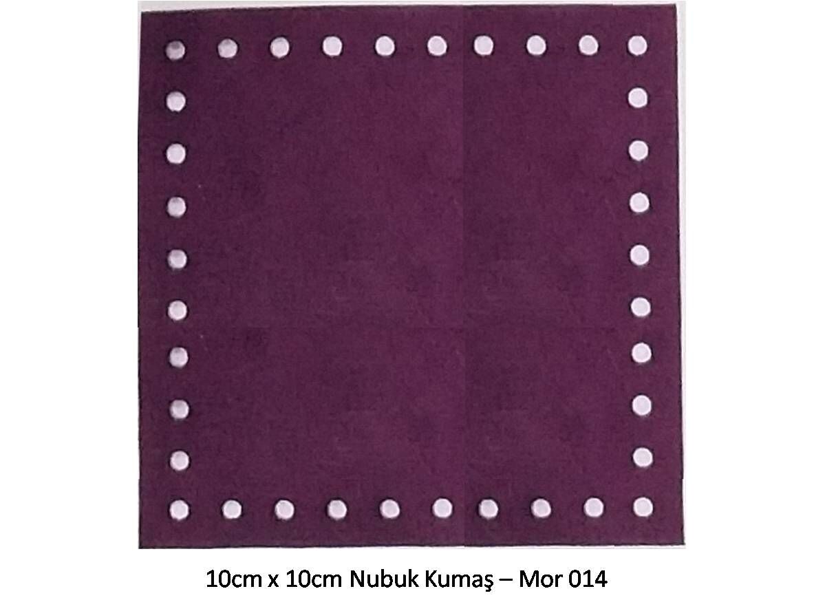 10X10 NUBUK KUMAŞ 014-MOR