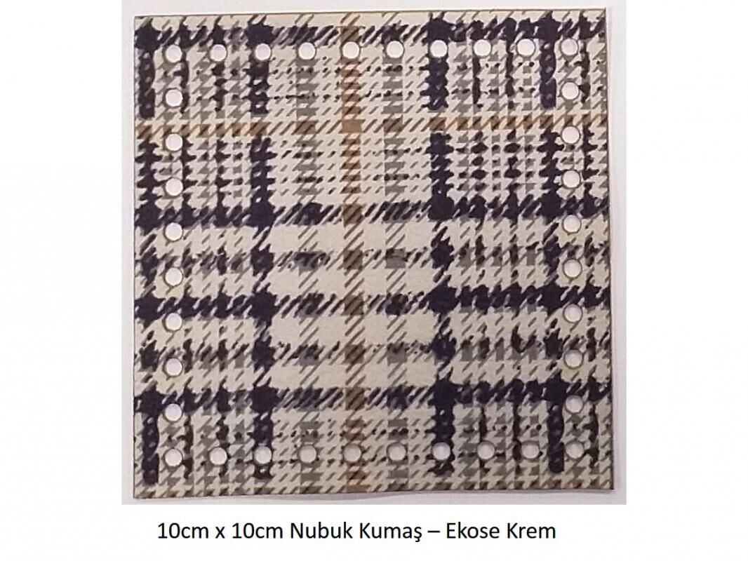10X10 NUBUK KUMAŞ 902-EKOSE KREM