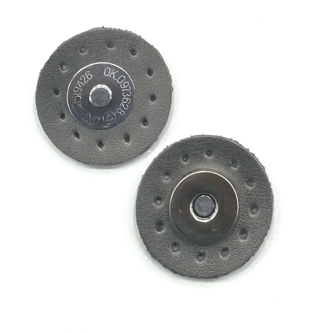 DERİLİ ÇANTA MIKNATISI GRİ