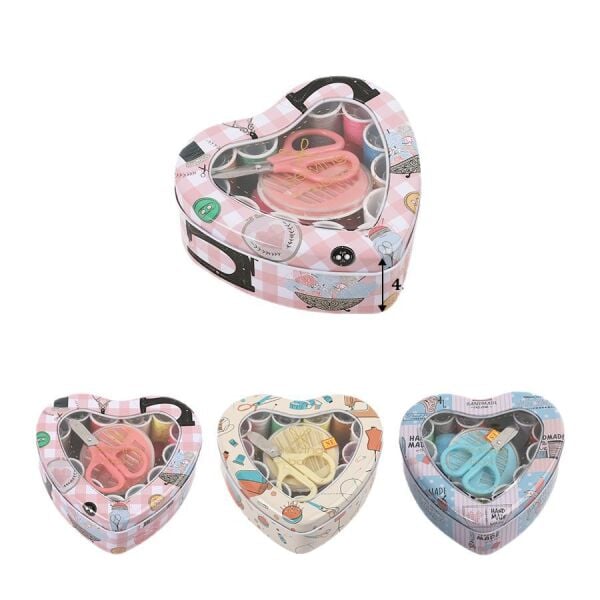 Kalpli Metal Kutulu Dikiş Seti