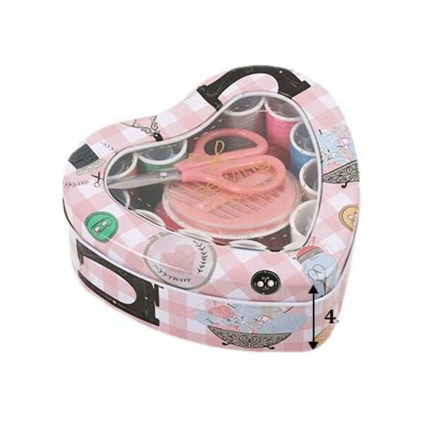 Kalpli Metal Kutulu Dikiş Seti