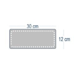 DİKDÖRTGEN ÇANTA TABANI 12x30