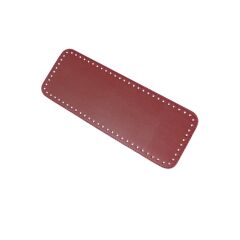 DİKDÖRTGEN ÇANTA TABANI 12x30 BORDO