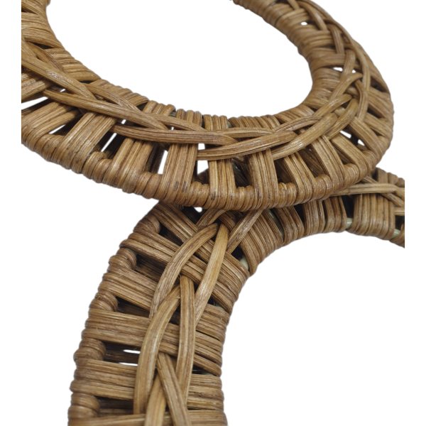 Bambu Rattan Çanta Sapı-2 (15 cm)