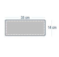 DİKDÖRTGEN ÇANTA TABANI 14x35