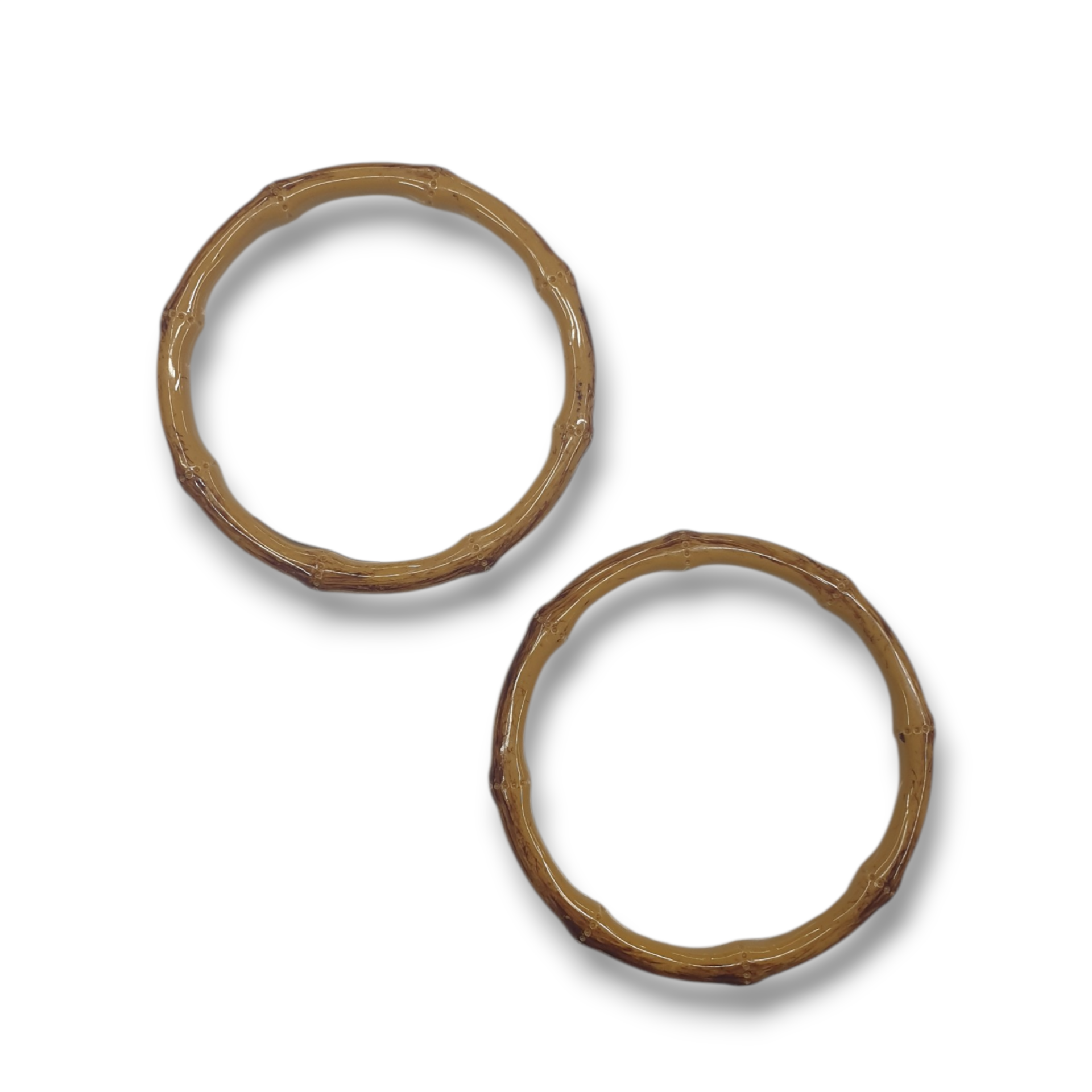 Bambu Görünümlü Plastik Çanta Sapı (13 cm)