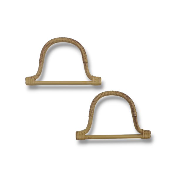 Bambu Görünümlü Plastik Çanta Sapı (16x11cm)