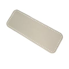 DİKDÖRTGEN ÇANTA TABANI 14x35 EKRU