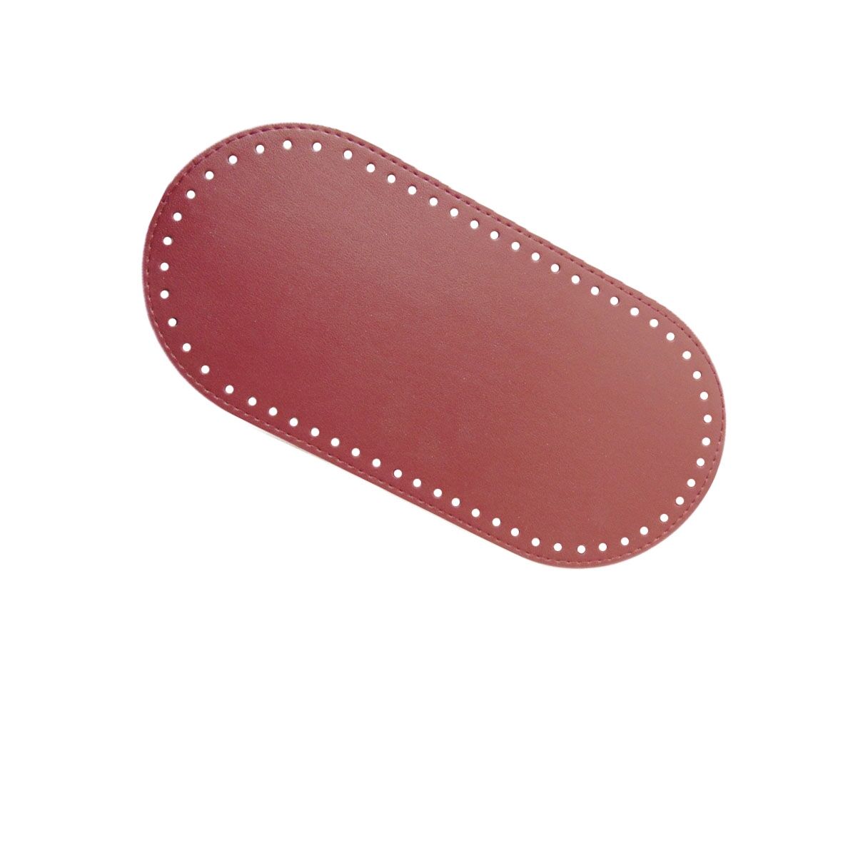 OVAL ÇANTA TABANI 13x27 BORDO
