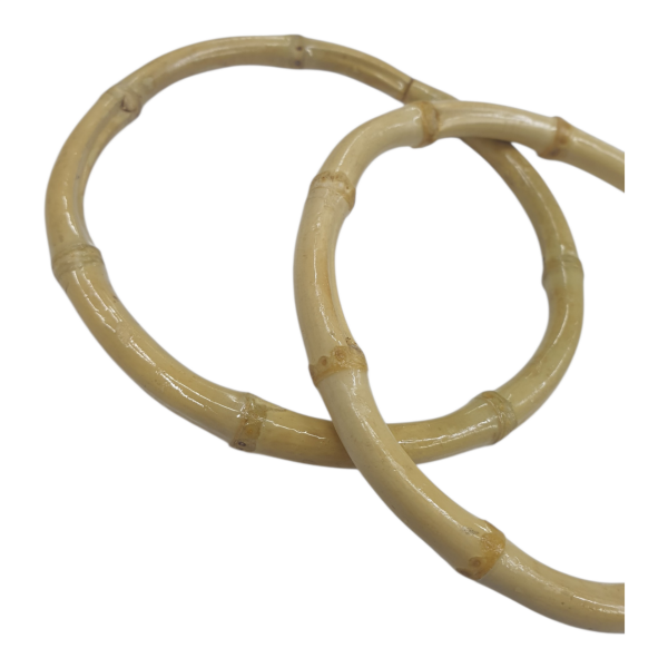 Yuvarlak Bambu Çanta Sapı (11 cm)