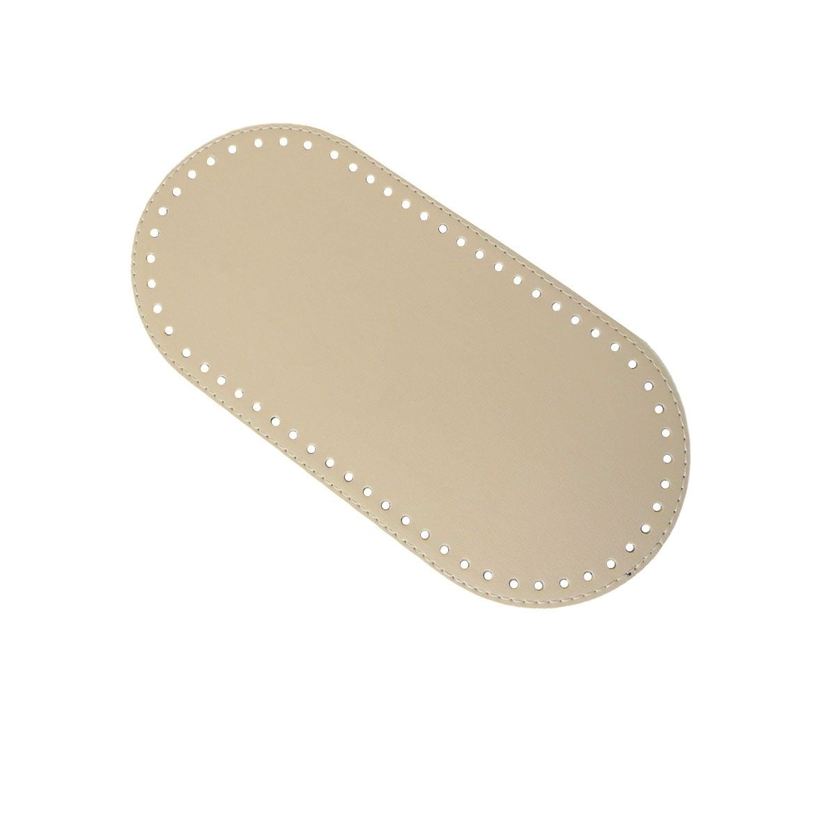 OVAL ÇANTA TABANI 13x27 EKRU