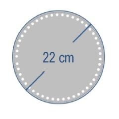 YUVARLAK ÇANTA TABANI 22cm