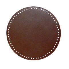 YUVARLAK ÇANTA TABANI 22cm KAHVERENGİ