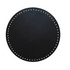 YUVARLAK ÇANTA TABANI 22cm SİYAH