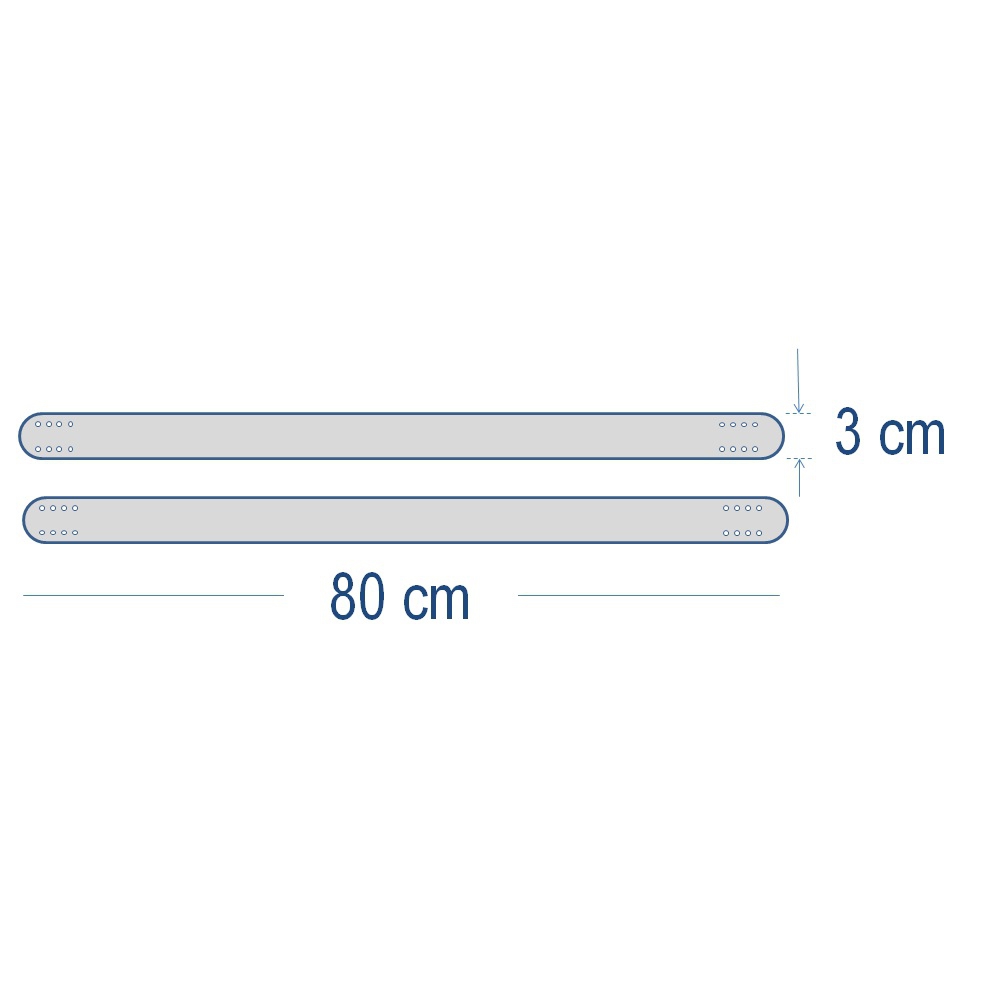 3x80 Çift Çanta Sapı Lacivert