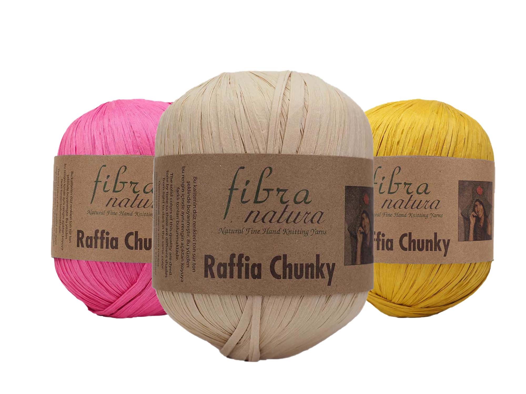 FIBRA NATURA RAFFIA CHUNKY