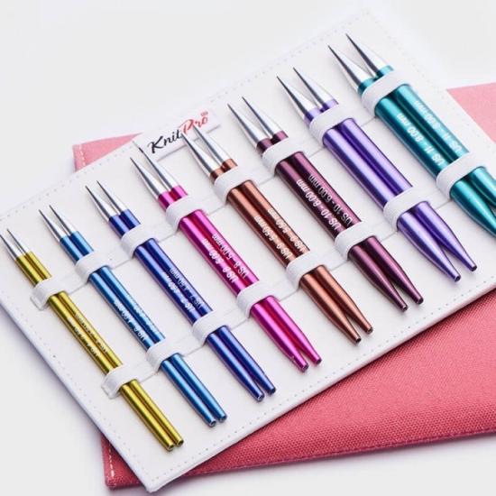 Knitpro Zing Deluxe 13cm Ucu Değiştirilebilir Misinalı Şiş Seti