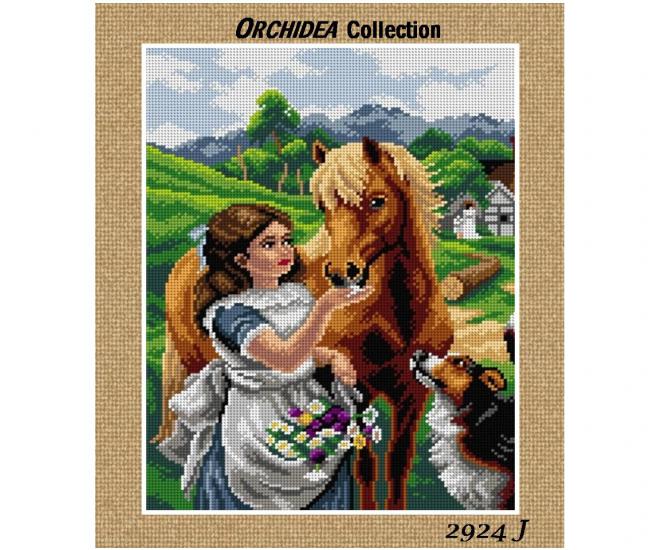 Orchidea Goblen 2924J (30cmx40cm)